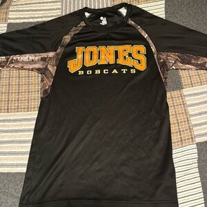 Back and Camo Jones College Tshirt